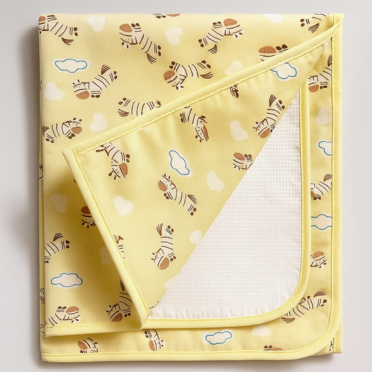 Zebra Diaper Changing Sheet (Imported)