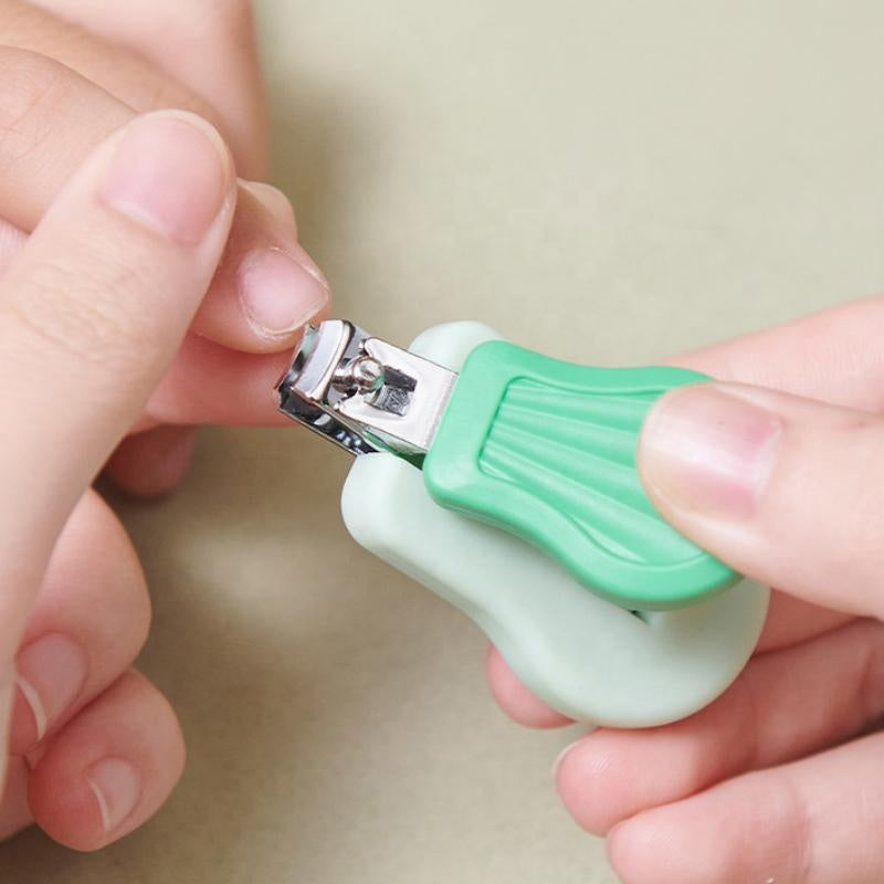 4pcs/set Baby Nail Cutter set Dinosaur Shape Baby Healthcare Set Baby Nail Clipper set