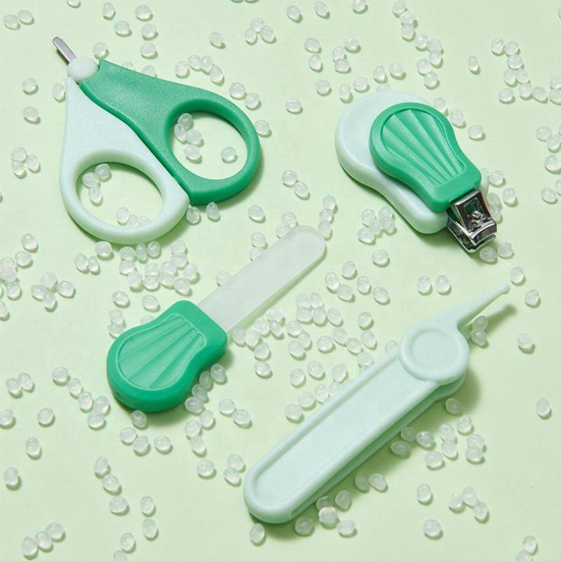 4pcs/set Baby Nail Cutter set Dinosaur Shape Baby Healthcare Set Baby Nail Clipper set