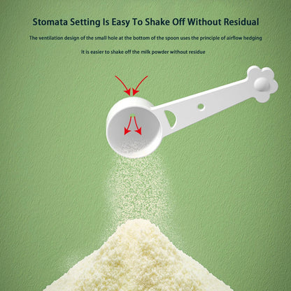 Portable Milk Powder Container Bus style / toy style baby milk container Orange - Blue color