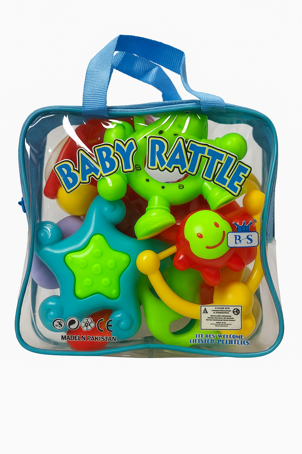 Baby Rattle Set – Safe & Colorful Infant Toys