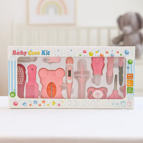 13 Pcs Pink Baby Care Kit      