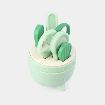 4pcs/set Baby Nail Cutter set Dinosaur Shape Baby Healthcare Set Baby Nail Clipper set