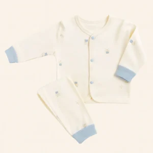 Baby Blue Teddy Bear Outfit Set